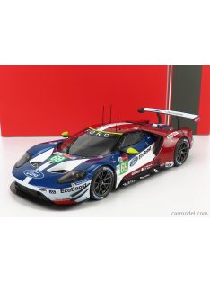   Ixo-Models - Ford Usa Gt 3.5L Turbo V6 Team Ford Chip Ganassi Usa N 69 24H Le Mans 2018 R.Briscoe - R.Westbrook - S.Dixon Blue Red White