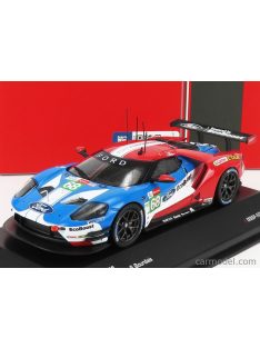   Ixo-Models - Ford Usa Gt Ford Ecoboost 3.5L Turbo V6 Team Ford Chip Ganassi Usa N 68 24H Le Mans 2019 S.Bourdais - J.Hand - D.Muller Red White Blue