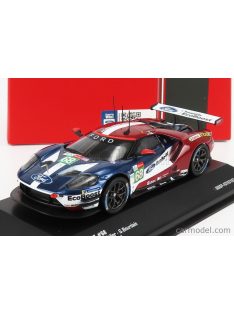   Ixo-Models - Ford Usa Gt 3.5L Turbo V6 Team Ford Chip Ganassi Usa N 68 3Rd Lmgte Pro Class 24H Le Mans 2018 J.Hand - D.Muller - S.Bourdais Blue Red White