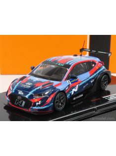   Ixo-Models - Hyundai Veloster N 8 Etcr Season 2021 A.Farfus 2 Tone Blue Red