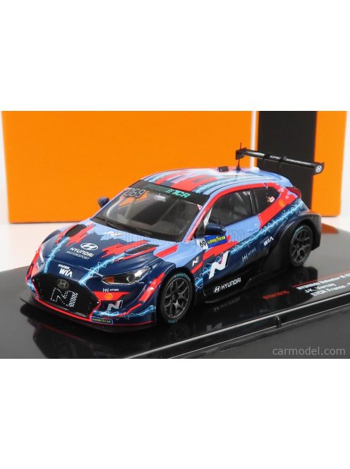 Ixo-Models - Hyundai Veloster N 69 Etcr Season 2021 J.K.Vernay 2 Tone Blue Red