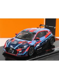   Ixo-Models - Hyundai Veloster N 3 Etcr Season 2021 T.Chilton 2 Tone Blue Red