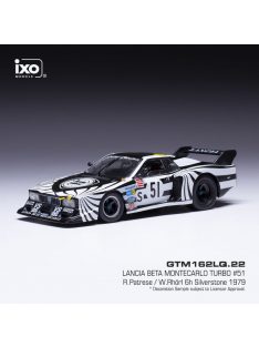   Ixo-Models - 1:43 Lancia Beta Montecarlo Turbo, No.51, Sports car World Champion Ship, 6h Silverstone, R.Patrese/W.Röhrl, 1979 – IXO