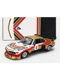   Ixo-Models - BMW 3.5 CSL gr.5 TEAM BMW HERMETITE N 4 WINNER 6h SILVERSTONE 1976 JOHN FITZPATRICK - TOM WALKINSHAW WHITE GOLD RED