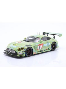   Ixo-Models - MERCEDES BENZ AMG GT3 EVO TEAM BLISTEIN BY HRT N 6 QUALIFICATION 24h NURBURGRING 2022 GABRIELE PIANA - HUBERT HAUPT - NICO BASTIAN - PHILIP ELLIS LIGHT GREEN