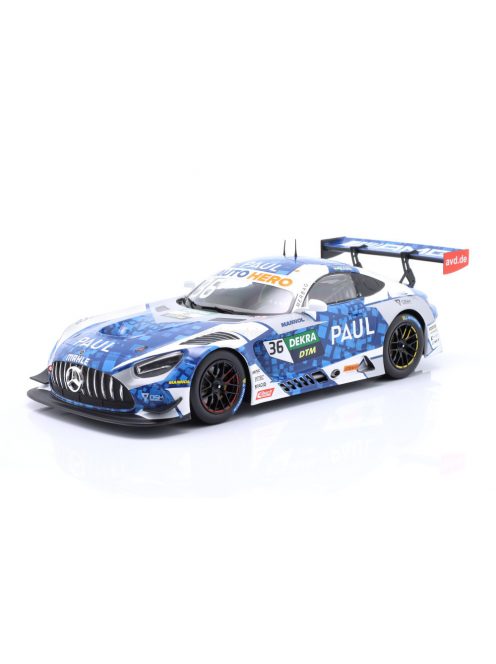 Ixo-Models - MERCEDES BENZ AMG GT3 EVO TEAM HRT N 36 DTM SEASON 2022 ARJUN MAINI BLUE WHITE