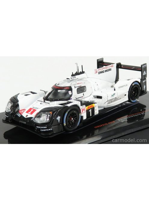 Ixo-Models - Porsche 919 Hybrid N 1 Test Car Paul Ricard Pre Season 2018 White Red Black