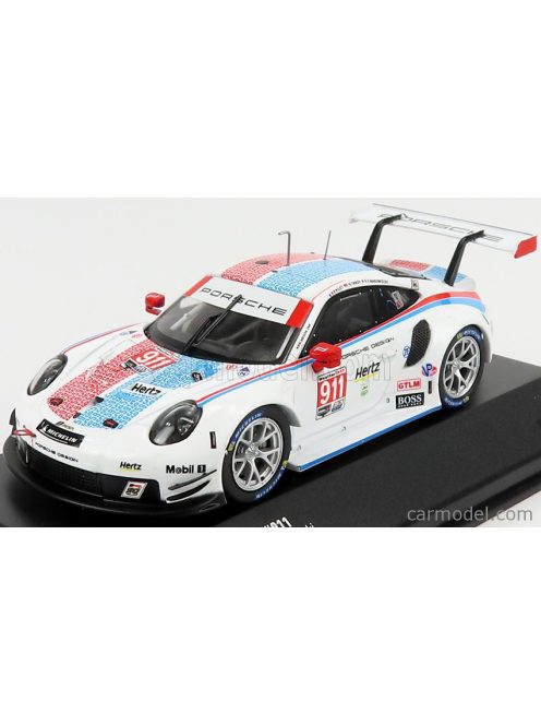 Ixo-Models - Porsche 911 991 Rsr Porsche Gt Team N 911 24H Daytona 2019 Makowiecki - Pilet - Tandy White