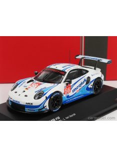   Ixo-Models - Porsche 911 991-2 Rsr 4.0L Team Project 1 N 56 24H Le Mans 2020 M.Cairoli - E.Perfetti - L.Ten Voorde White Light Blue