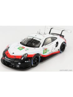   Ixo-Models - Porsche 911 991 Rsr Team Porsche Gt Lmgte Pro N 94 24H Le Mans 2018 R.Dumas - T.Bernhard - S.Muller White Black Red