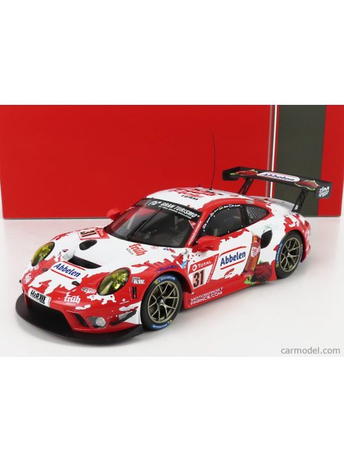 Ixo-Models - Porsche 911 991-2 Gt3 R Team Frikadelli Racing N 31 24H Nurburgring 2019 S.Muller - R.Dumas - M.Campbell - M.Jaminet Red White