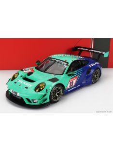   Ixo-Models - Porsche 911 991-2 Gt3 R Team Falken Motorsports N 33 24H Nurburgring 2020 K.Bachler - S.Muller - C.Engelhart - D.Werner Light Green Blue