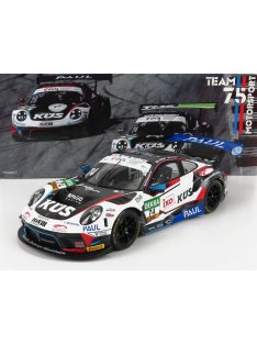   Ixo-Models - PORSCHE 911 991 GT3 R TEAM KUS 75 BERNHARD N 74 ADAC GT MASTERS 2021 J.ERIKSSON - D.PEREIRA WHITE BLACK RED