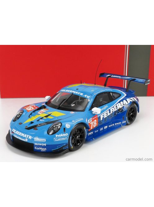 Ixo-Models - Porsche 911 991 Rsr 4.0L Team Proton Competition N 78 24H Le Mans 2020 M.Beretta - H.Felbermayr Jr.- M.Van Splunteren 2 Tone Blue