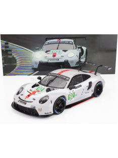   Ixo-Models - PORSCHE 911 991-2 RSR-19 4.2L TEAM PORSCHE GT N 92 24h LE MANS 2022 MICHAEL CHRISTENSEN - KEVIN ESTRE - LAURENS VANTHOOR WHITE GREY RED