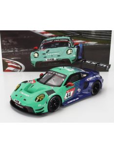   Ixo-Models - PORSCHE 911 992 GT3 R TEAM FALKEN MOTORSPORTS N 44 10th 24h NURBURGRING 2023 JOEL ERIKSSON - TIM HEINEMANN - NICO MENZEL - MARTIN RAGGINGER GREEN BLUE