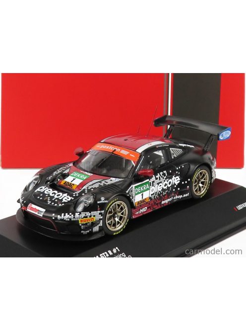 Ixo-Models - Porsche 911 991-2 Gt3-R Team Precote Herberth Motorsport N 1 Adac Gt Masters 2019 R.Renauer - T.Preining Black