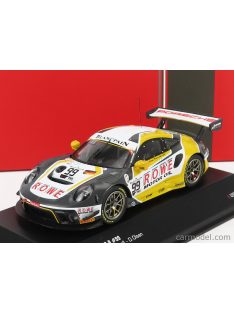   Ixo-Models - Porsche 911 991-2 Team Rowe Racing N 99 7Th 24H Spa 2019 D.Olsen - M.Campbell - D.Werner Grey White Yellow