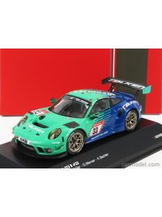   Ixo-Models - Porsche 911 991-2 Gt3 R Team Falken Motorsports N 33 24H Nurburgring 2020 K.Bachler - S.Muller - C.Engelhart - D.Werner Light Green Blue