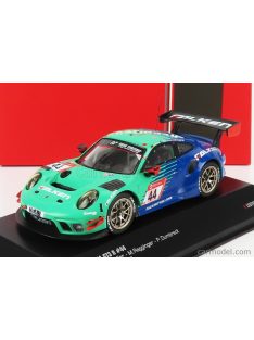   Ixo-Models - Porsche 911 991-2 Gt3 R Team Falken Motorsport N 44 24H Nurburgring 2020 K.Bachler - S.Muller - P.Dumbreck - M.Ragginger Light Green Blue