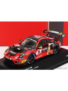   Ixo-Models - Porsche 911 991-2 Gt3 R Team Frikadelli Racing N 30 24H Nurburgring 2020 K.Abbelen - A.Muller - R.Renauer - N.Siedler Red White