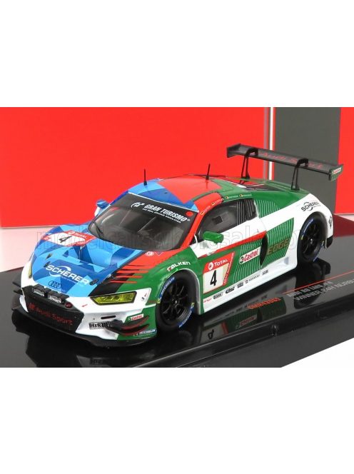 Ixo-Models - AUDI R8 LMS TEAM AUDI SPORT PHOENIX N 4 WINNER 24h NURBURGRING 2019 P.KAFFER - F.STIPPLER - F.VERVISCH - D.VANTHOOR GREEN BLUE WHITE