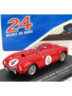   Ixo-Models - Ferrari 375 Plus 5.0L V12 Spider Team Scuderia Ferrari N 4 Winner 24H Le Mans 1954 M.Trintignant - J.F.Gonzales Red