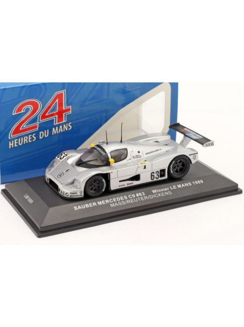 Ixomodels - 1:43 Sauber Mercedes C9 #63 Winner 24H Lemans 1989 Mass, Reuter, Dickens - Ixo