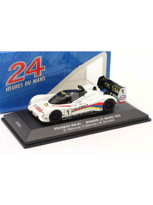 Ixomodels - 1:43 Peugeot 905 #1 Winner 24H Lemans 1992 Dalmas, Warwick, Blundell - Ixo