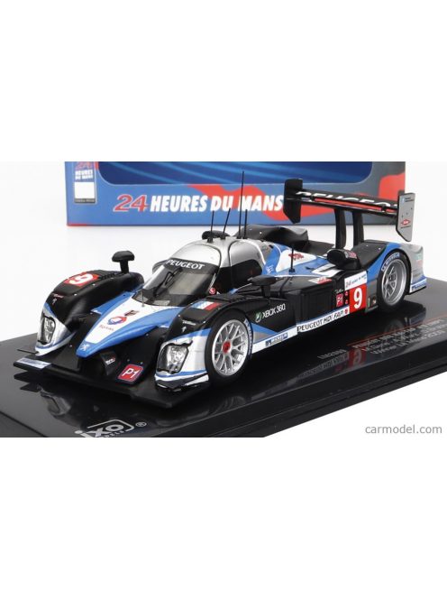 Ixo-Models - Peugeot 908 Hdi Fap 5.5L Turbo V12 Team Peugeot Sport Total N 9 Winner 24H Le Mans 2009 D.Brabham - M.Gene - A.Wurz Black Blue Silver