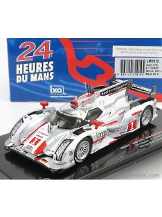   Ixo-Models - Audi R18 E-Tron Quattro Team Audi Sport Joest N 1 Winner 24H Le Mans 2012 A.Lotter - M.Fassler - B.Treluyer White Silver Red