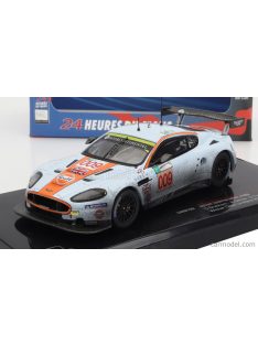   Ixo-Models - Aston Martin Dbr9 Amr 6.0L V12 Tea Aston Martin N 009 Winner Lmgt1 Class 24H Le Mans 2008 D.Brabham - A.Garcia - D.Turner - Versione Dopo Gara - After Race Version Light Blue Orange