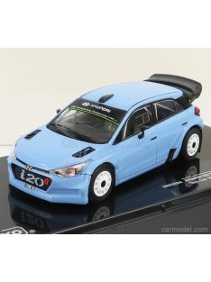   Ixo-Models - Hyundai I20 Wrc N 0 Test Car Rally Season 2018 Light Blue