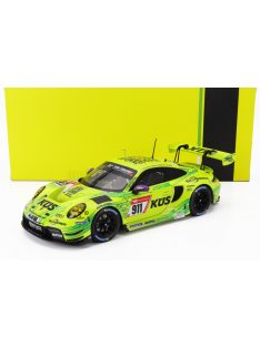   Ixo-Models - PORSCHE 911 992 GT3 R TEAM MANTHEY EMA N 911 24h NURBURGRING 2023 THOMAS PREINING - KEVIN ESTRE - FREDERIC MAKOWIECKI - MICHAEL CHRISTENSEN YELLOW GREEN