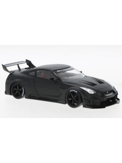 Ixo-Models - Nissan 35GT-RR LB-Sil schwarz IXO 1:43