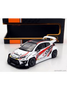   Ixomodels - Toyota Yaris Gr Pandem Cusco Version Rhd 2022 White Red Black