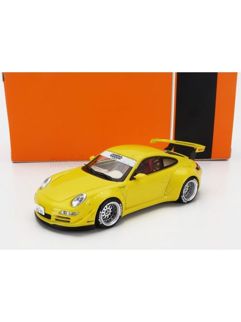 Ixo-Models - PORSCHE 911 997-2 RWB COUPE 2008 YELLOW