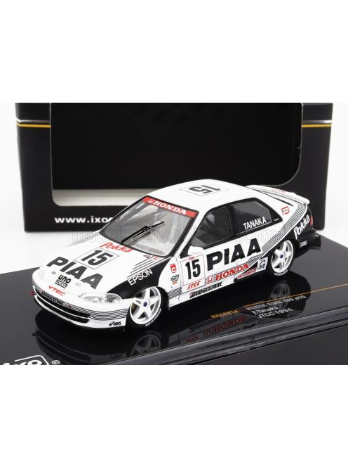 Ixo-Models - HONDA CIVIC EG9 PIAA N 15 JTCC SEASON 1994 T.TANAKA WHITE