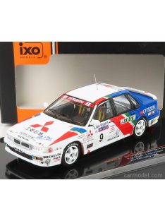   Ixo-Models - Mitsubishi Galant Vr-4 N 9 2Nd Rally Rac Lombard 1990 K.Eriksson - S.Parmander White Red Blue