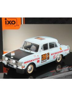   Ixo-Models - Moskvitch 412 N 28 Rally London - Mexico 1970 L.Potapcikas - Y.Lesovskiy - E.Bazhenov Light Blue Black