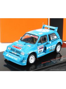   Ixo-Models - Mg Metro 6R4 N 58 Rally Rac Lombard 1986 G.Fielding - J.Robinson Light Blue