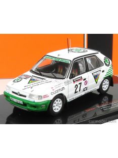   Ixo-Models - Skoda Felicia Kit Car N 27 Rally Rac Lombard 1995 S.Sibera - P.Gross White Green