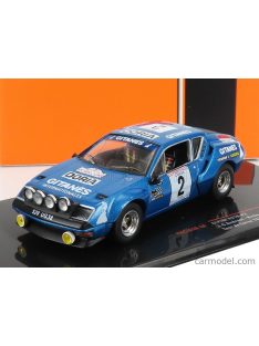   Ixo-Models - Renault Alpine A310 Team Gitanes (Night Version) N 2 Rally Tour De Corse 1976 J.C.Andruet - Michele Petit "Biche" Blue