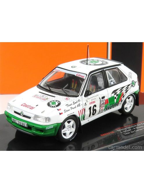 Ixo-Models - Skoda Felicia Kit Car N 16 Rally Tour De Corse 1995 E.Triner - P.Stanc White Green