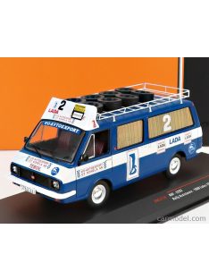   Ixo-Models - Raf 2203 Minibus Team Rally Lada Service Assistance 1984 Blue White