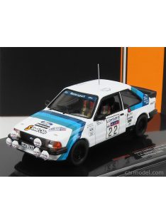   Ixo-Models - Ford England Escort Rs 1600 Mkii N 22 Rally Rac Lombard 1983 L.A.Walker - E.Morgan White 2 Tone Blue