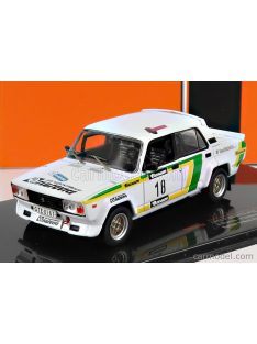   Ixo-Models - Lada 2105 Vfts N 18 Rally Barum 1986 V.Blahna - P.Schovanek White Green Yellow