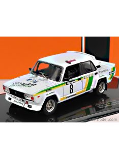   Ixo-Models - Lada 2105 Vfts N 8 Rally Valasska Zima 1986 V.Blahna - P.Schovanek White Green Yellow