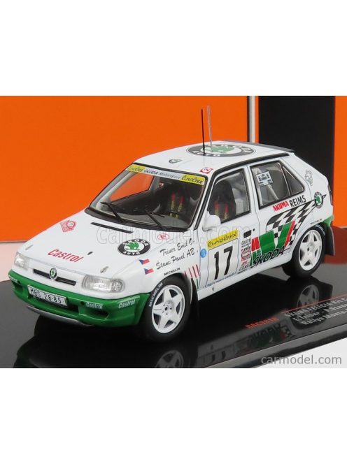 Ixo-Models - Skoda Felicia N 17 Rally Montecarlo 1996 E.Triner - P.Stanc White Green