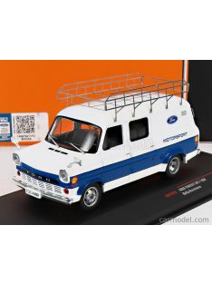   Ixo-Models - Ford England Transit Van Mki Van Team Ford Motorsport Assistance 1966 White Blue